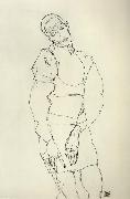 Egon Schiele, Standing Male Figure